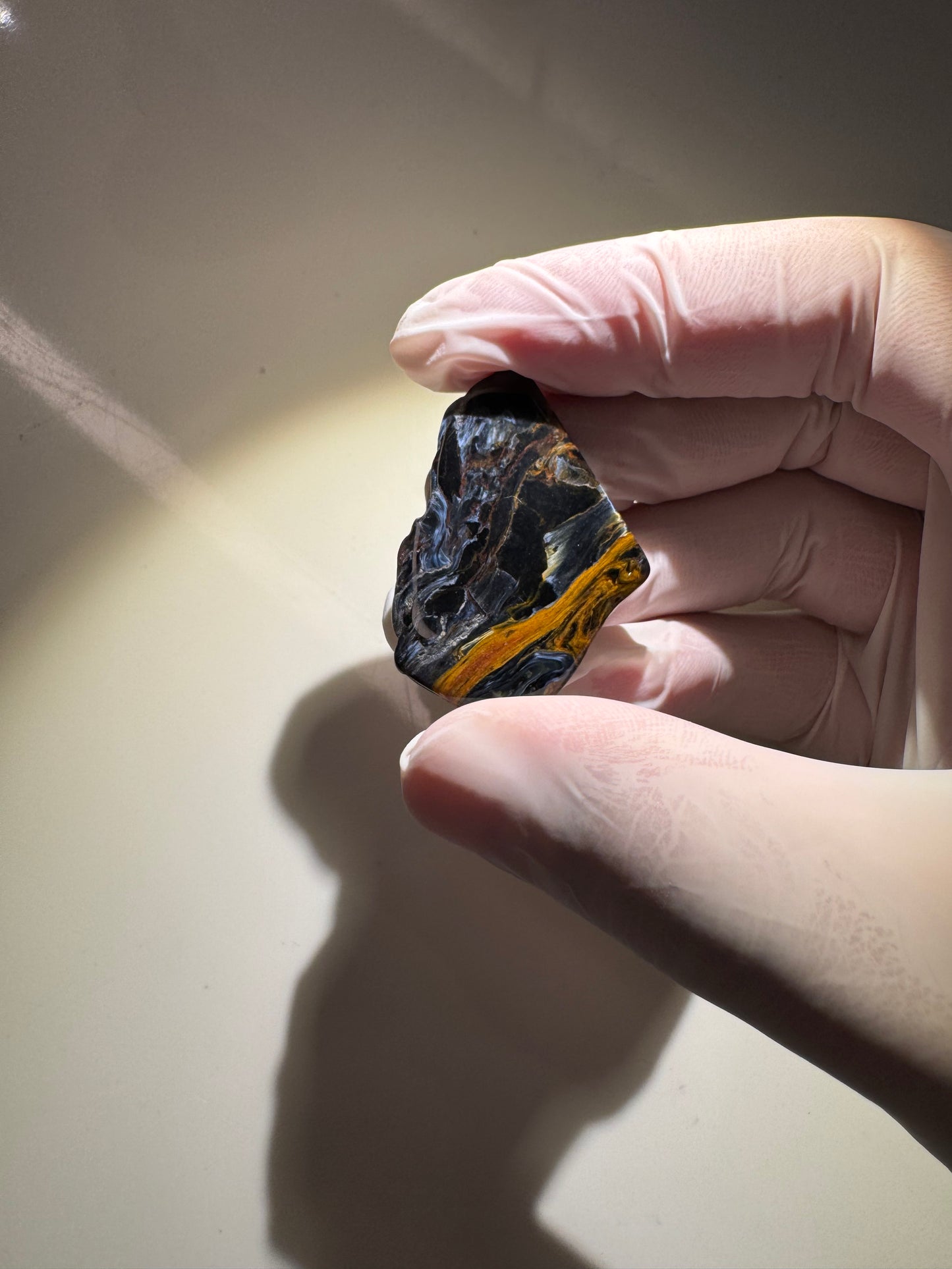 AAA+ Grade Pietersite Tumble, Expertly Polished, "Eclipse Shadow"