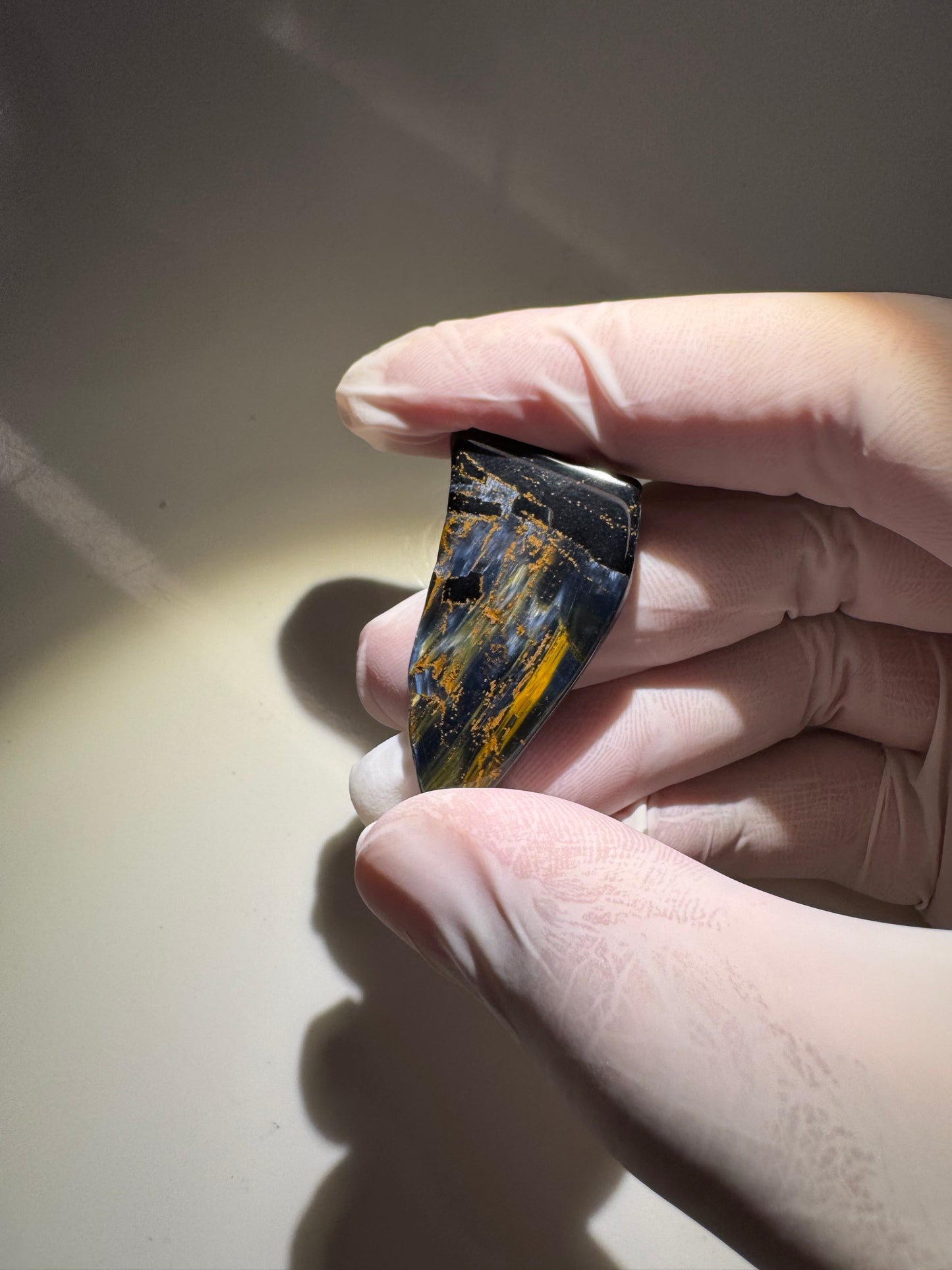 AAA+ Grade Pietersite Tumble, Expertly Polished, "Shark's Tooth"