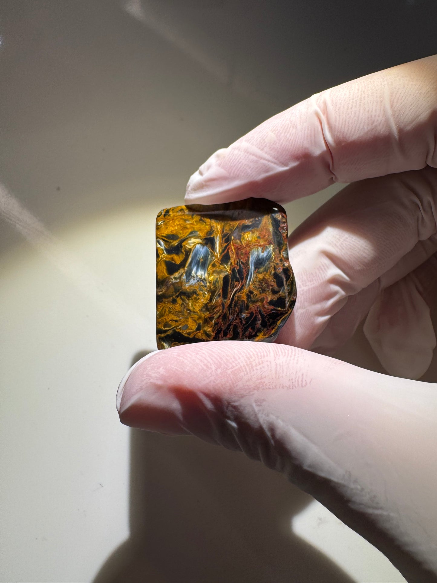 AAA+ Grade Pietersite Tumble, Expertly Polished, "Celestial Swirl"