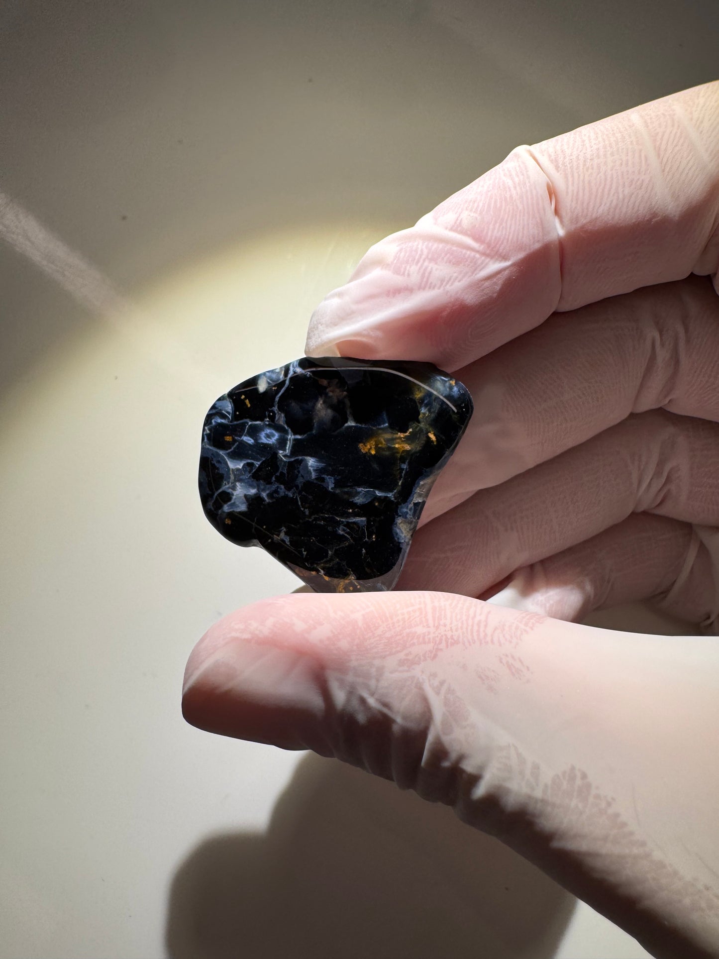 AAA+ Grade Pietersite Tumble, Expertly Polished, "Nebula Drift"