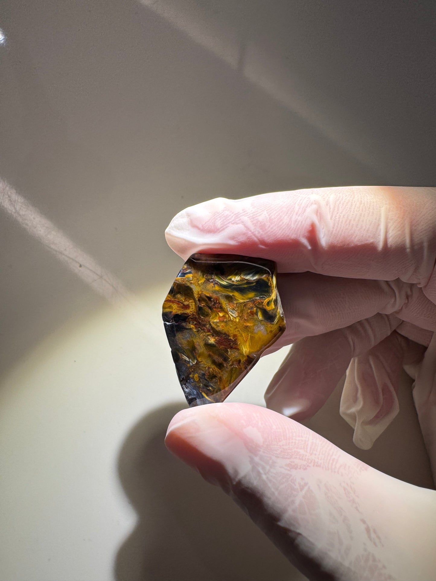 AAA+ Grade Pietersite Tumble, Expertly Polished, "Phoenix Feather"