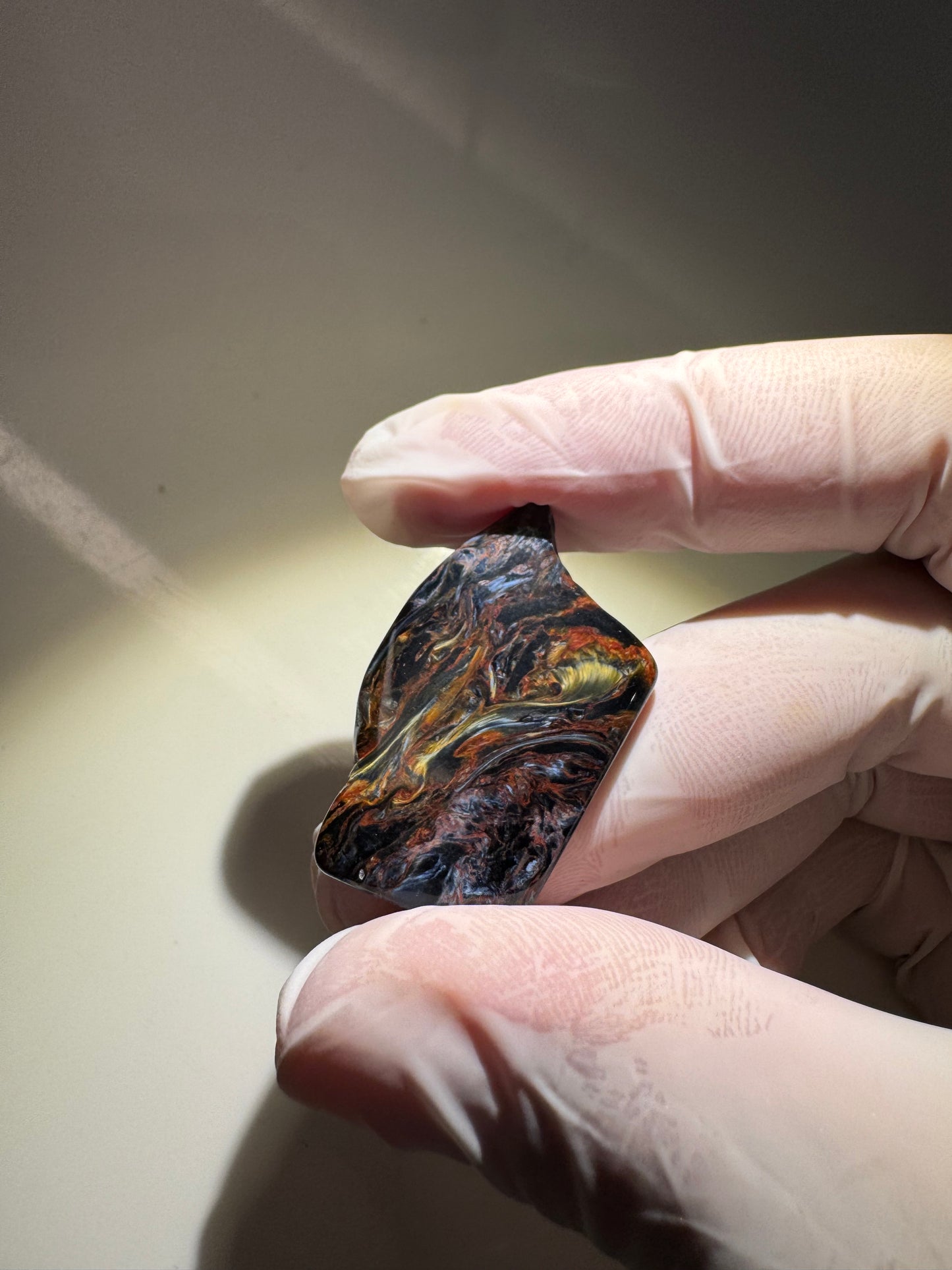 AAA+ Grade Pietersite Tumble, Expertly Polished, "Storm Surge"