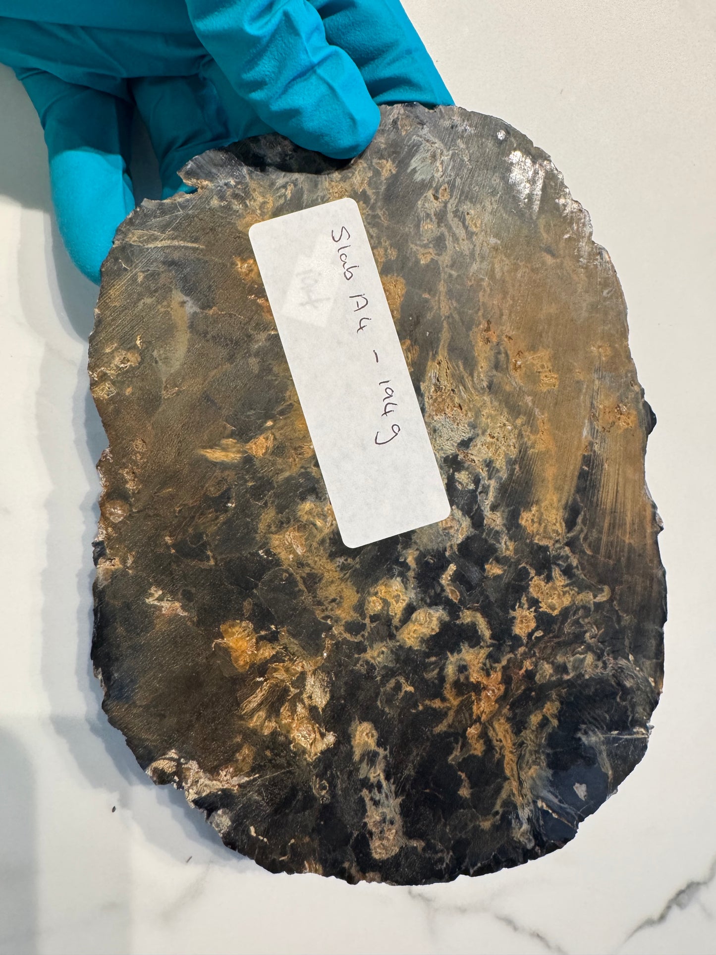 Pietersite Polished Slab 194g - Namibian Mineral Specimen A4
