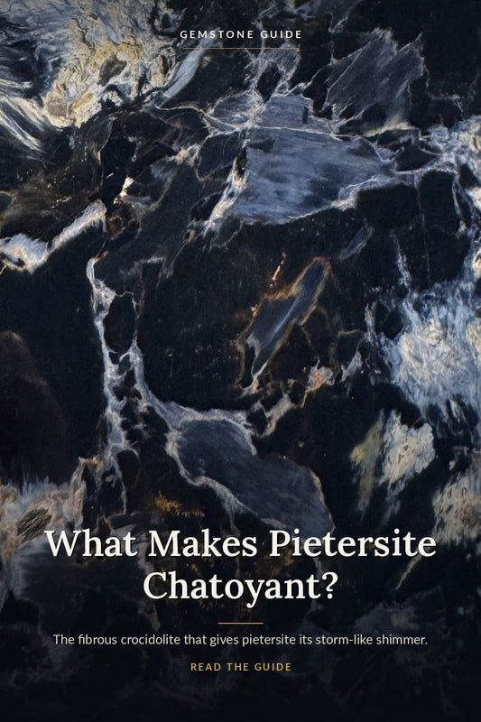What Makes Pietersite Chatoyant? The Geology of the Storm