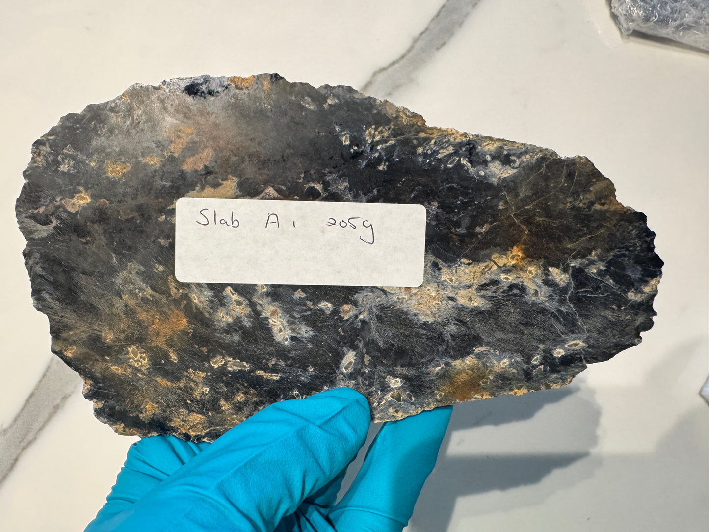 Pietersite Polished Slab 250g - Namibian Mineral Specimen A1