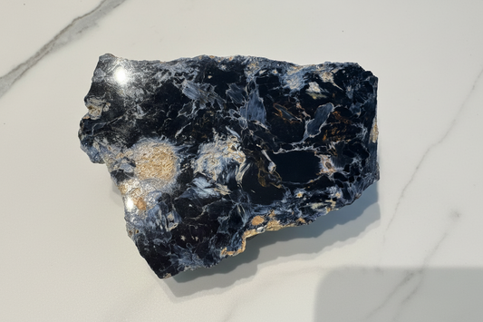 Pietersite Polished Slab 438g - Namibian Mineral Specimen A6