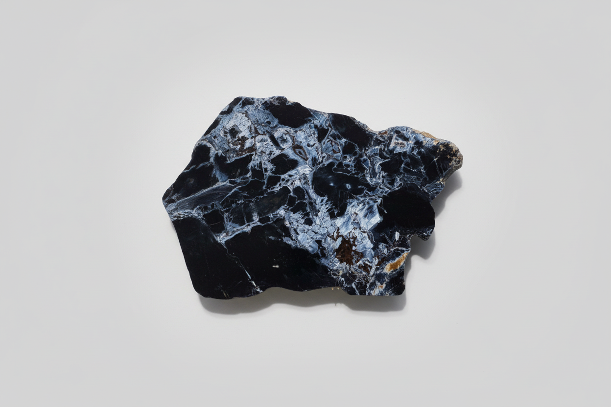 Pietersite Polished Slab 306g - Namibian Mineral Specimen A7