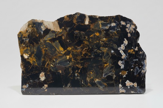 Pietersite Polished Slab 375g - Namibian Mineral Specimen A8