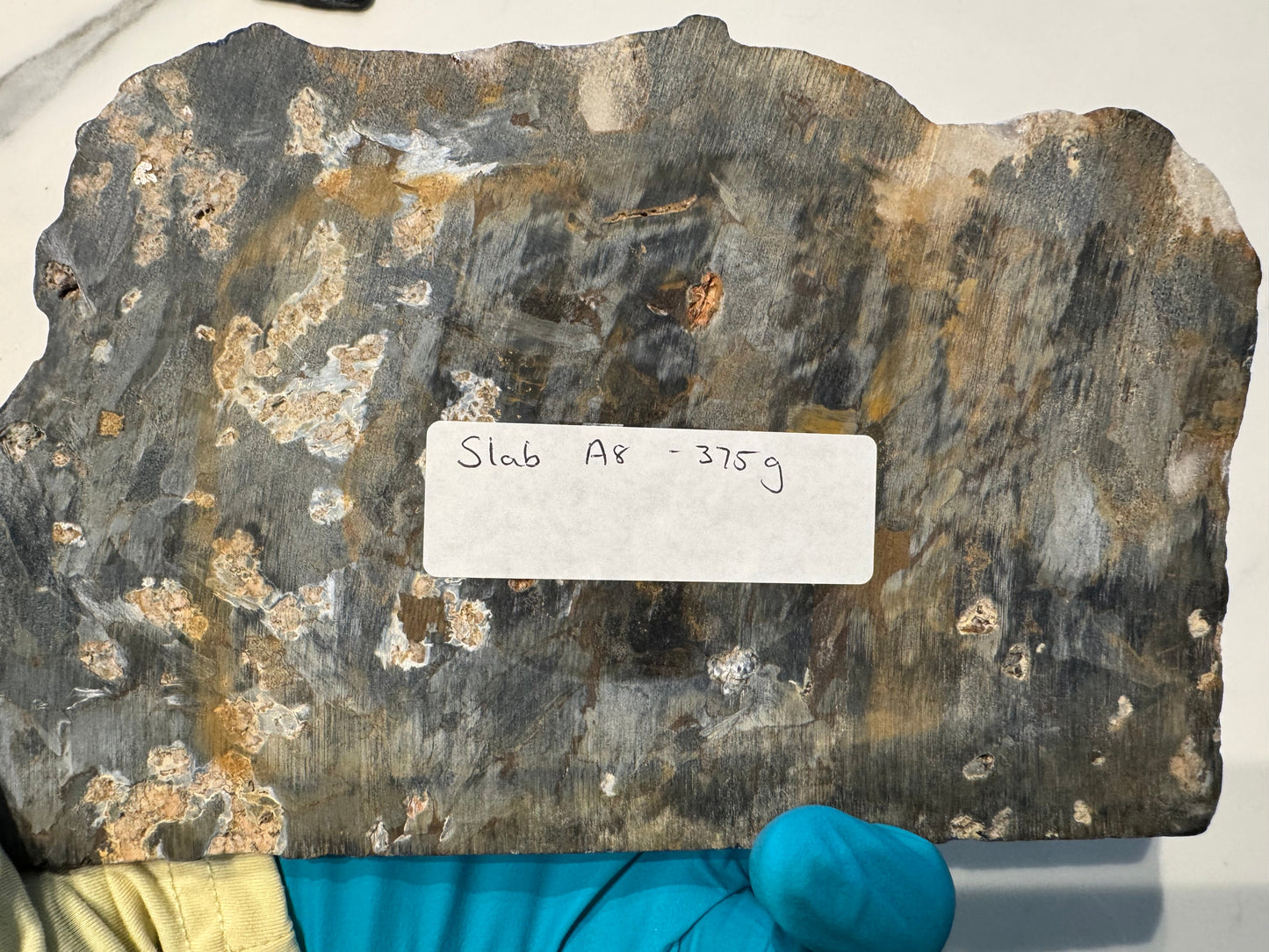 Pietersite Polished Slab 375g - Namibian Mineral Specimen A8