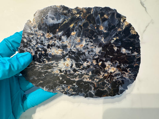 Pietersite Polished Slab 194g - Namibian Mineral Specimen A4
