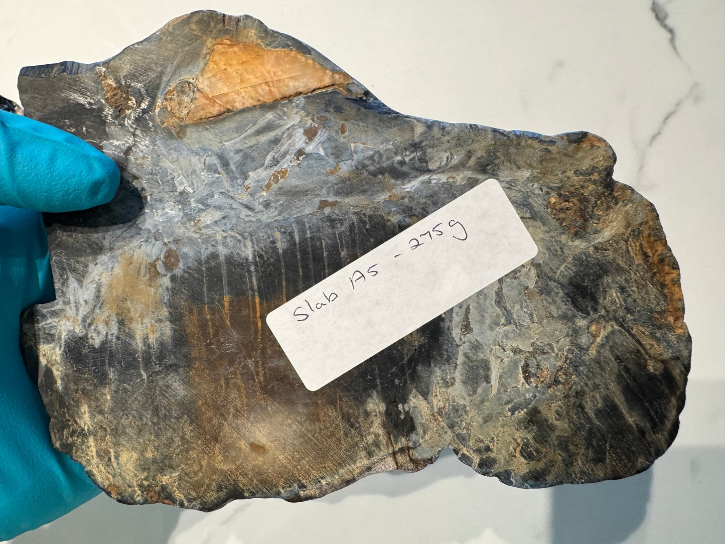 Pietersite Polished Slab 275g - Namibian Mineral Specimen A5