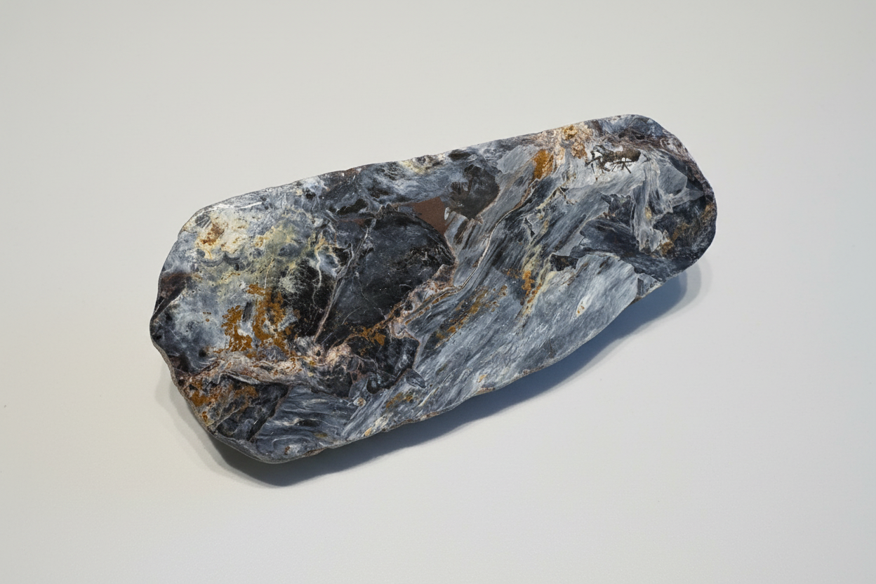 Pietersite Polished Slab 107g - Namibian Mineral Specimen A9