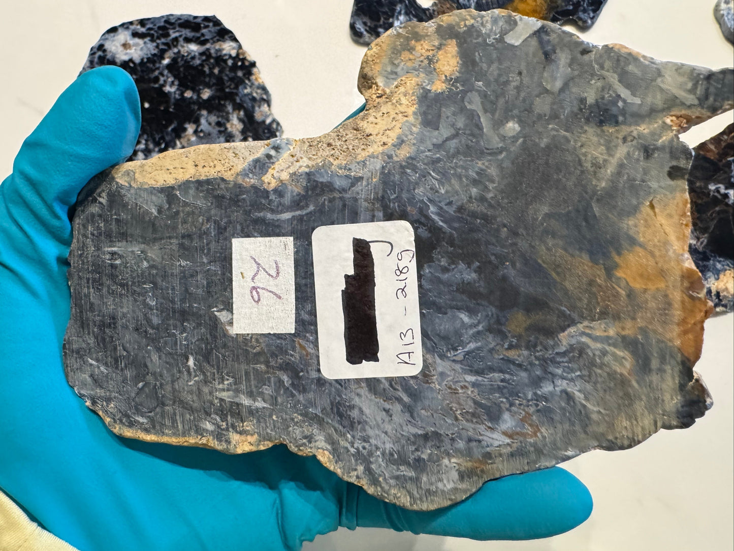 Pietersite Polished Slab 218g - Namibian Mineral Specimen A13