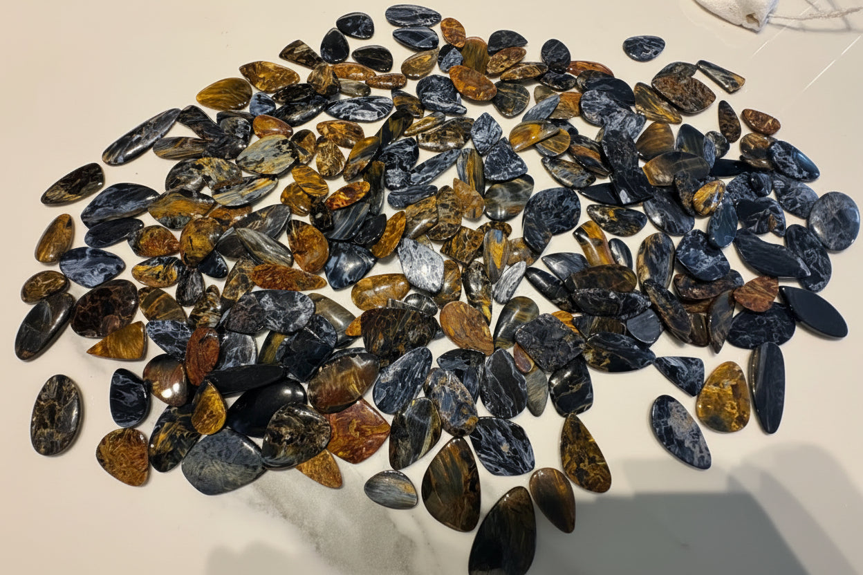 Pietersite Free Forms - Polished Namibian Mineral Specimens