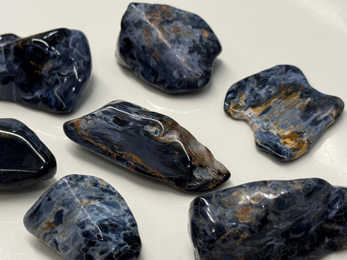 AA+ Grade Pietersite Tumbles, Hand-Cut and Expertly Polished, Mined in Namibia