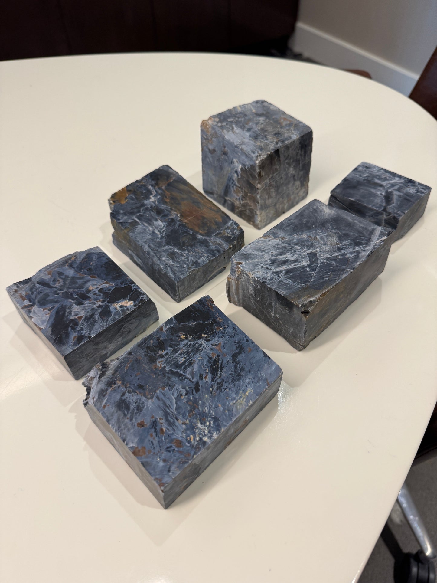 AA+ Grade Pietersite Block, Hand-Cut and Expertly Polished, Mined in Namibia