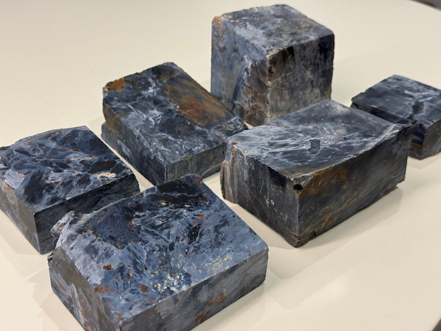 AA+ Grade Pietersite Block, Hand-Cut and Expertly Polished, Mined in Namibia