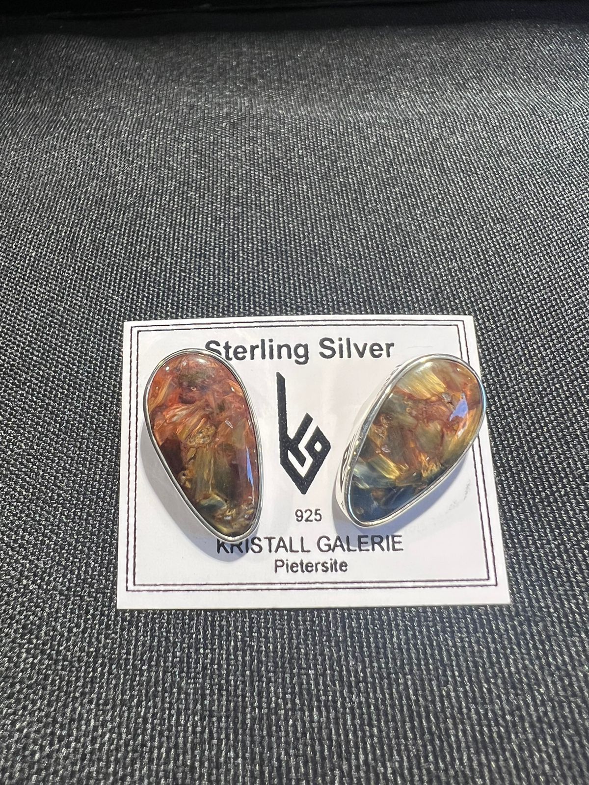 Pietersite Designer Earrings