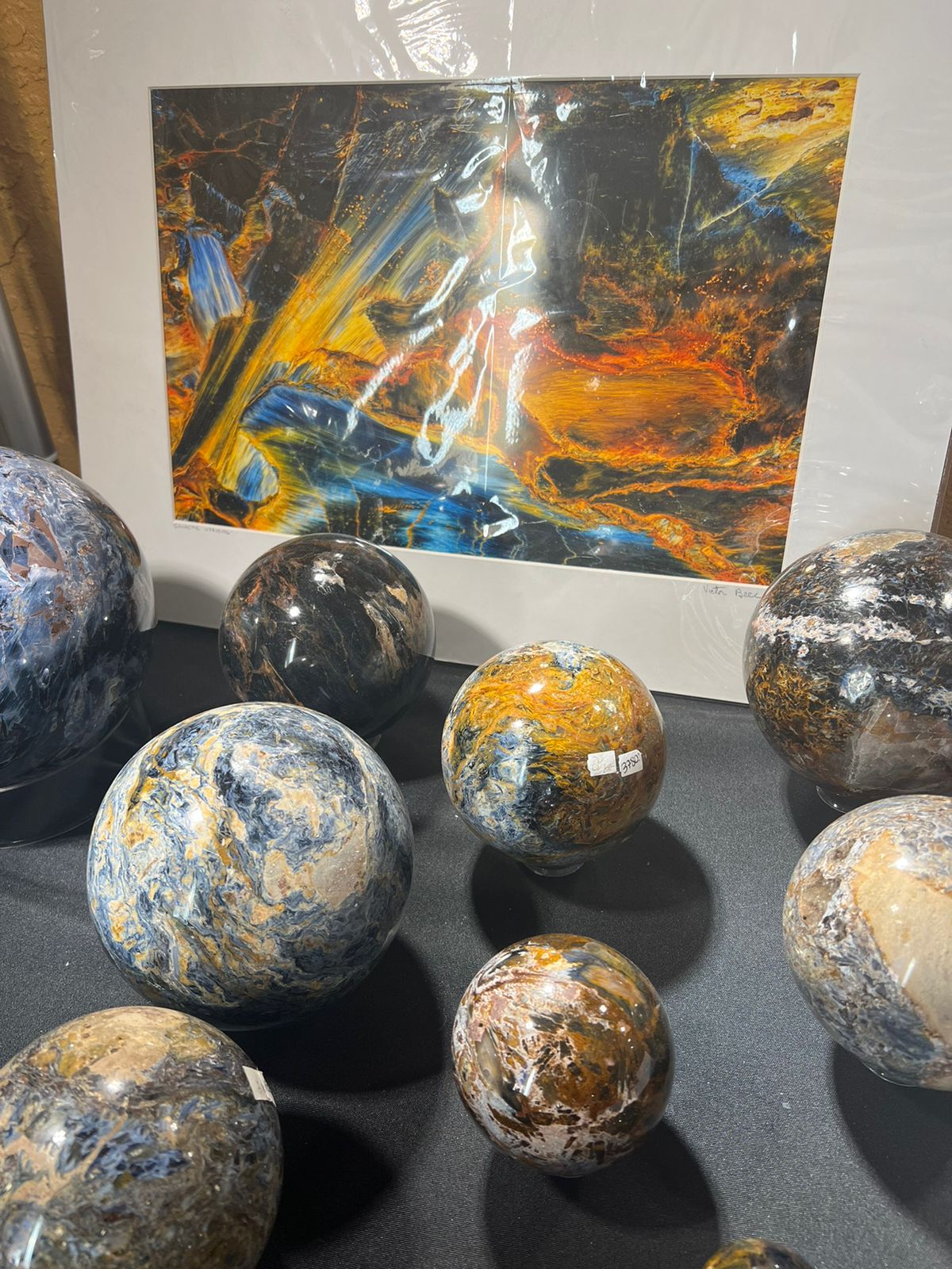 Polished Pietersite Spheres - S/M/L