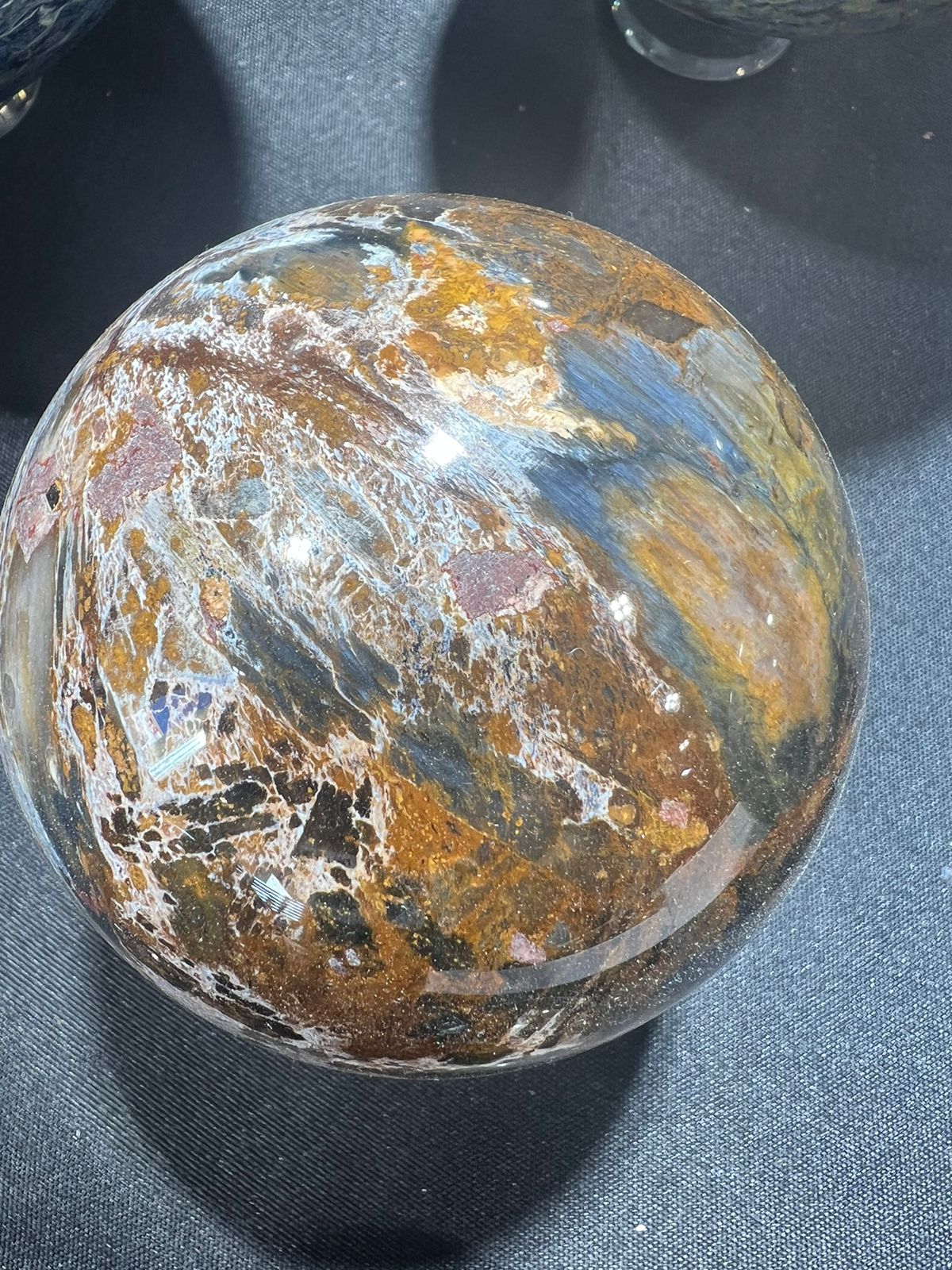 Polished Pietersite Spheres - S/M/L